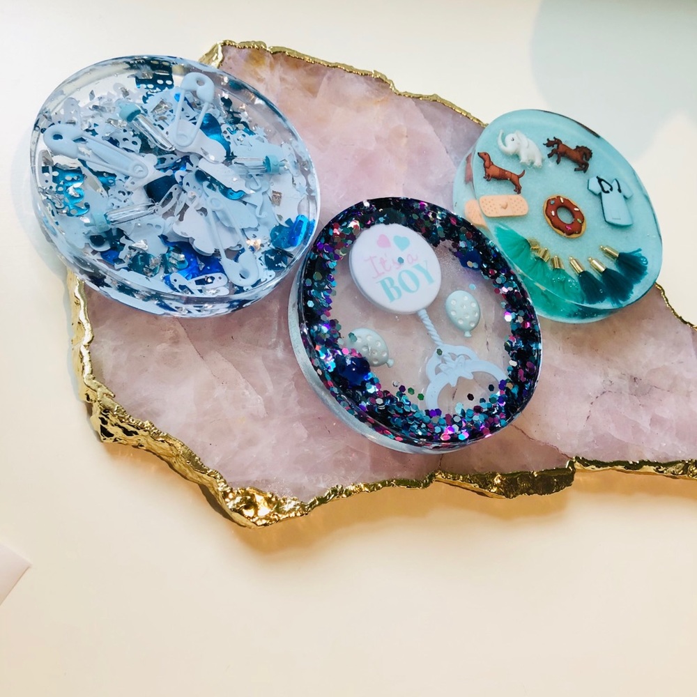 Baby Boy Coasters